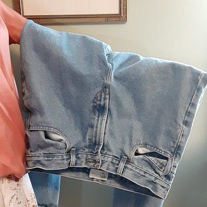 BCC Blues Men's Stone Washed Straight Leg Jeans in a Size 35X30